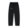 Unisex Tapered Straight Hem Sweatpants